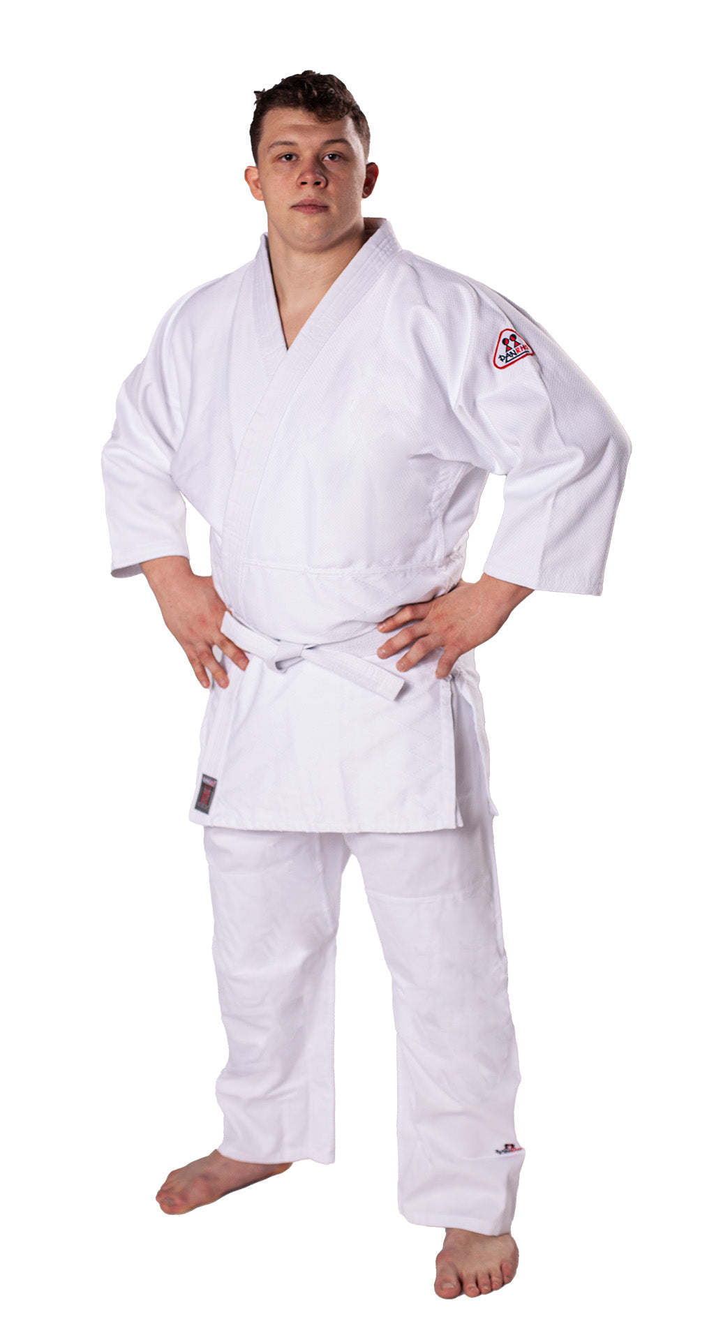 Judoanzug DanRho® Tong IL 100-190, Reiskornwebung 425 g/m²