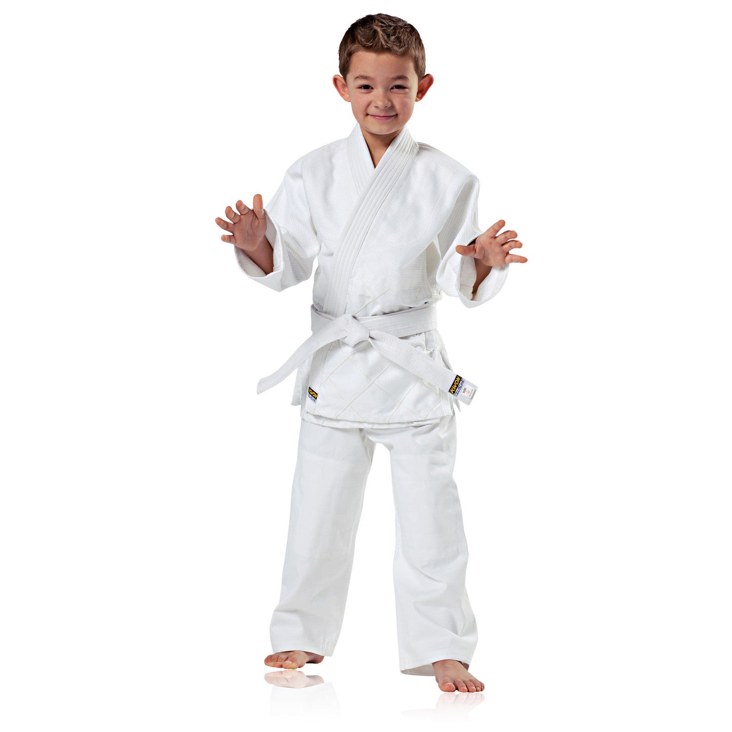 Judoanzug, Ju Jutsu Randori KWON®, weiß, mittelschwer 120-200