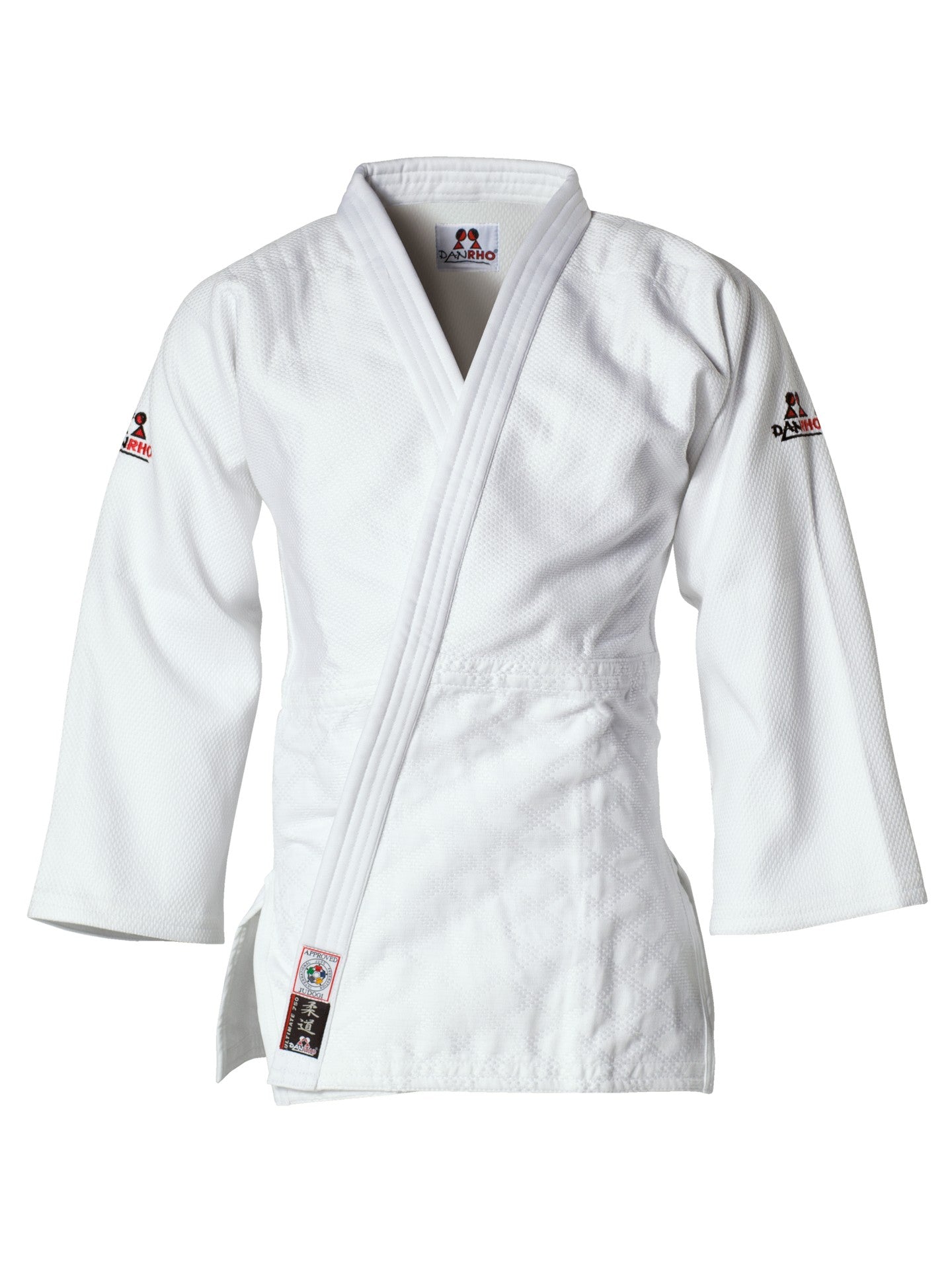 Judoanzug DanRho® Ultimate 750 IJF, Wettkampfanzug 150-190 S/M weiß/blau