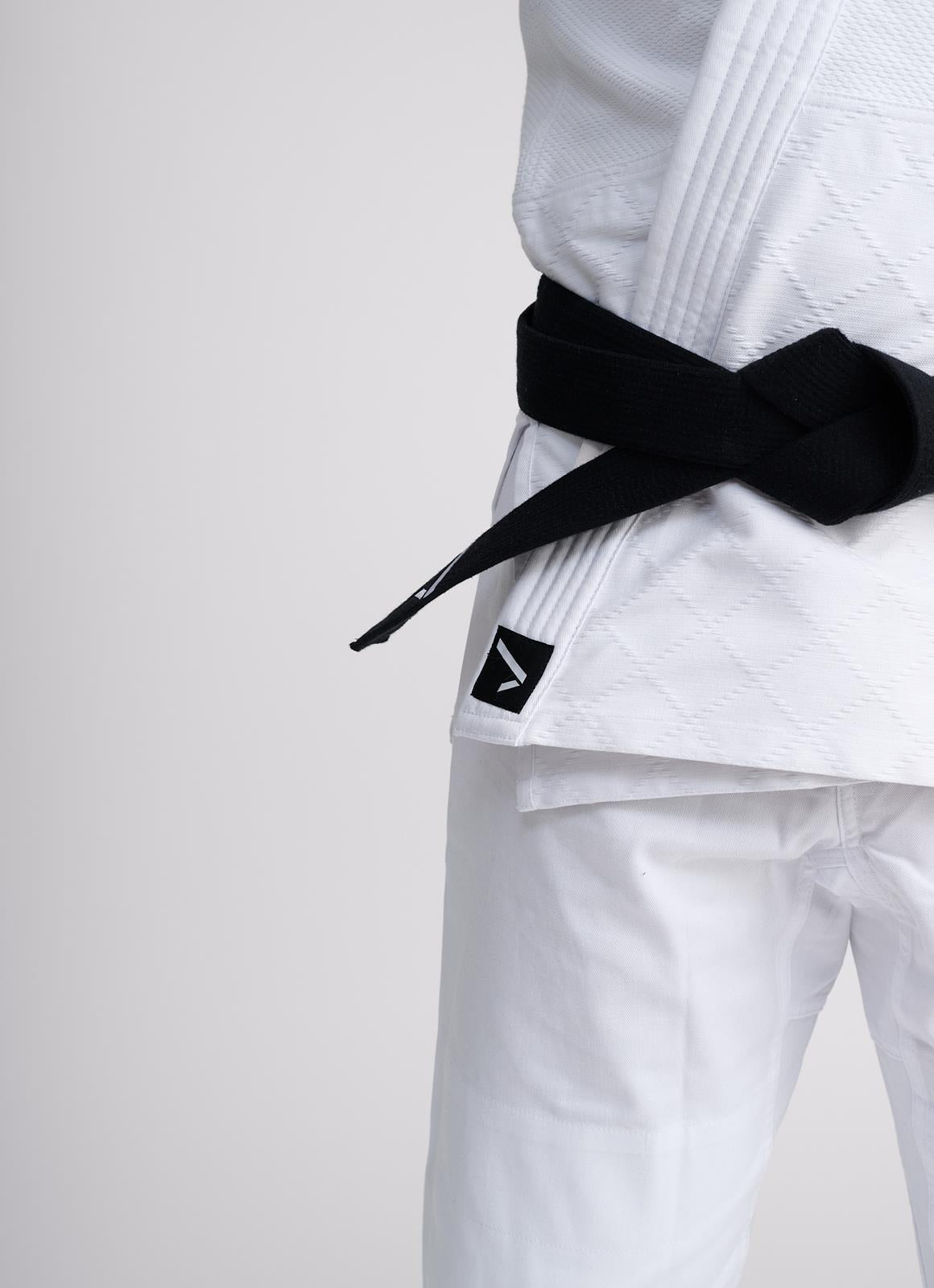 Judoanzug Ippon Gear® Basic 2 weiß/blau 130-200 Perfekter Allrounder