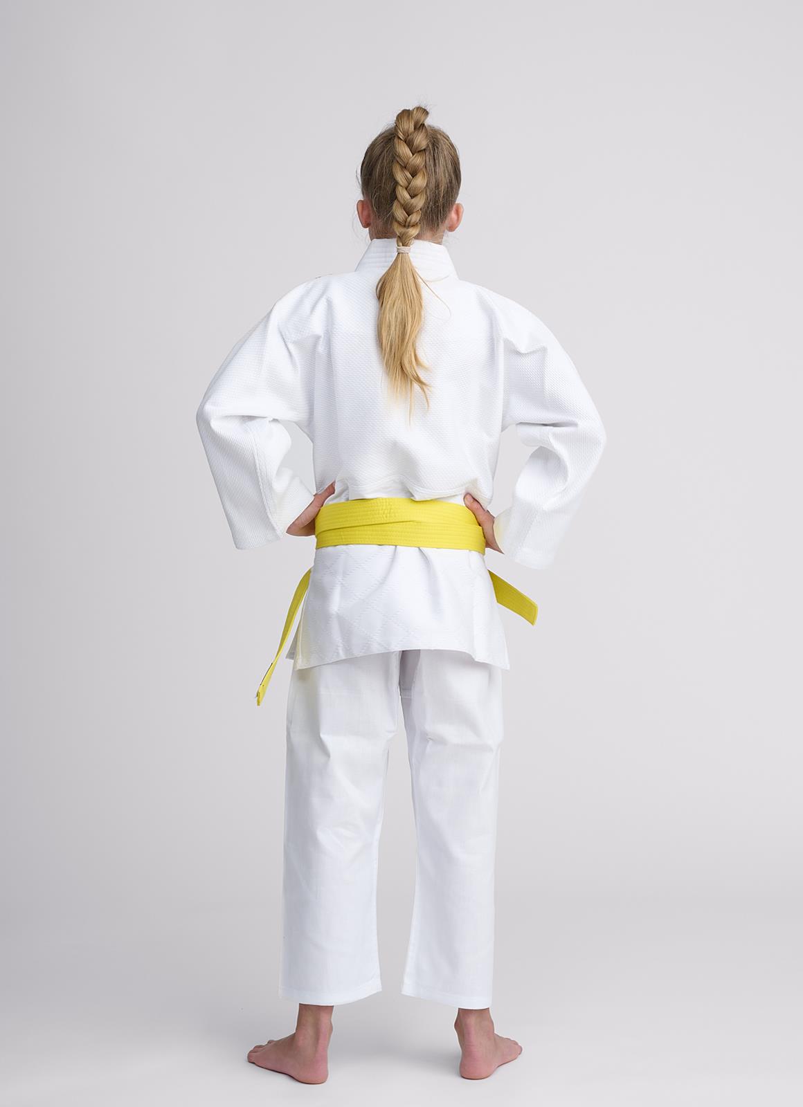 Judoanzug Ippon Gear® NXT, weiß, verschiedene Schulterstreifen, Größen 100-160