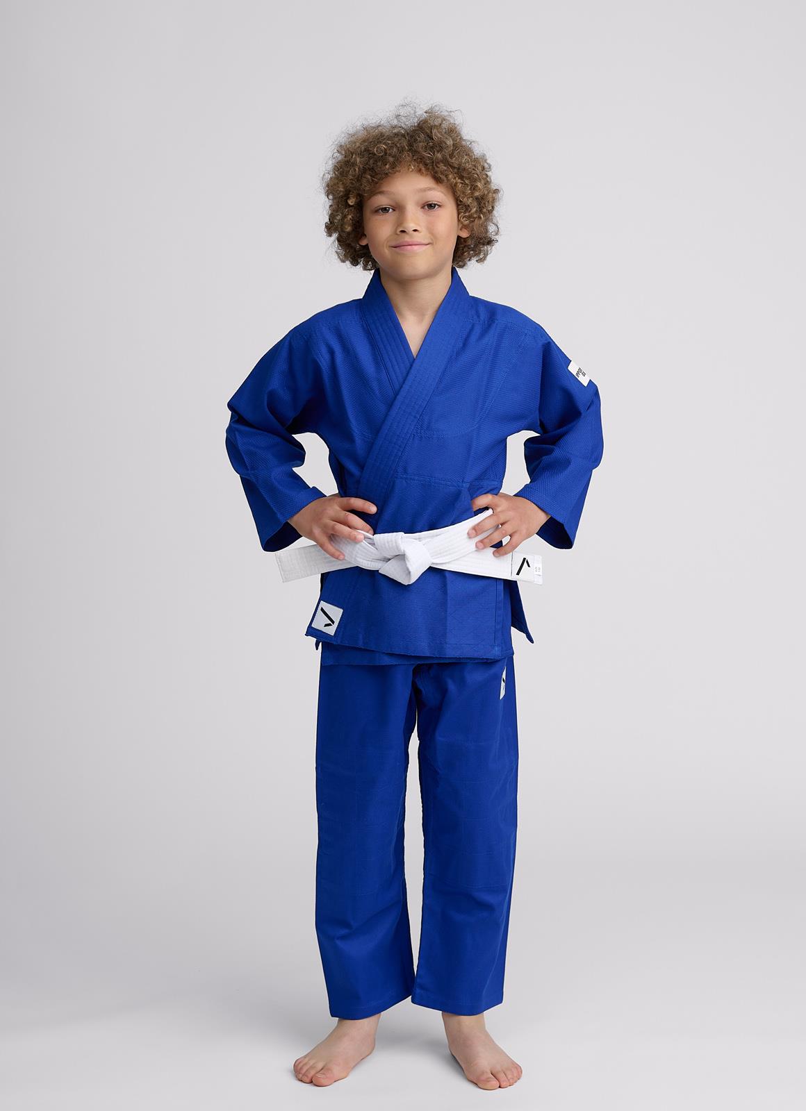 Judoanzug Ju Jutsu Ippon Gear ® Beginner 2 100-160 weiß / blau