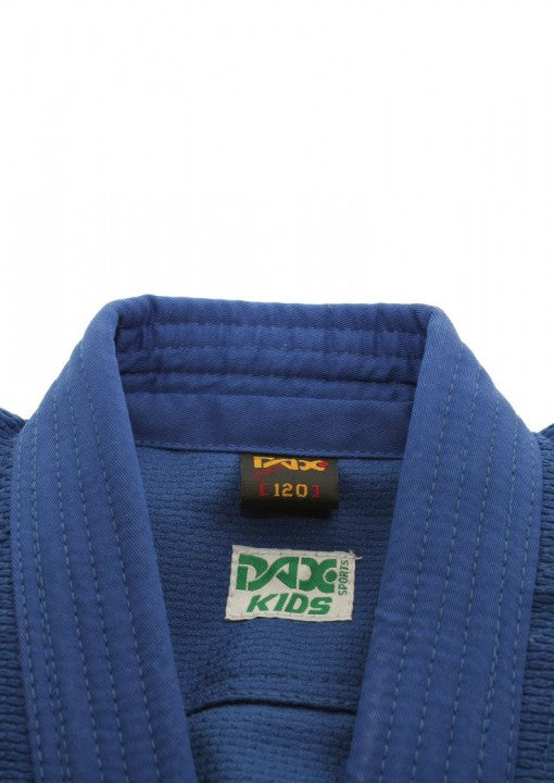 Judoanzug Dax® Kids, 450 g/m², top Einsteigeranzug, hohe Qualität, 120-180, weiß/blau
