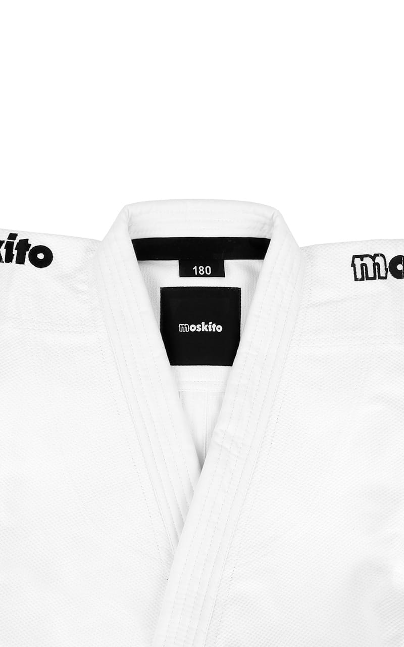 Judojacke Moskito Dax ® 650 g/m², 130-200, regular/slim, weiß/blau