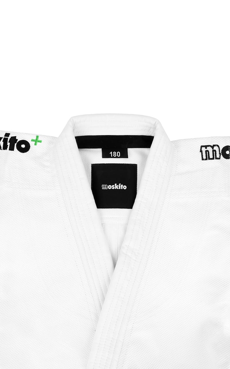 Judojacke Moskito Plus Dax ® 950 g/m², 140-200, weiß/blau