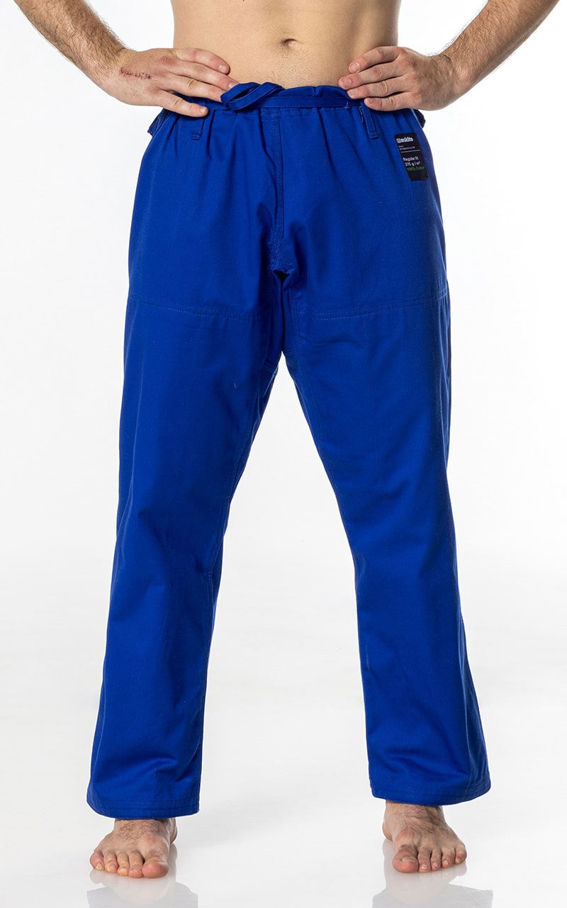Judohose Moskito Plus Dax ® 390g/m², 140-200, weiß/blau
