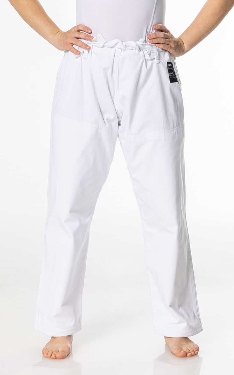 Judohose Moskito Plus Dax ® 390g/m², 140-200, weiß/blau