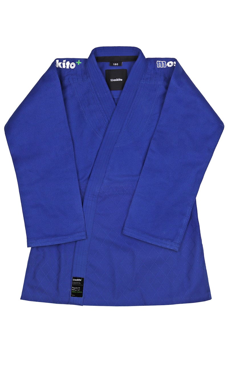 Judojacke Moskito Plus Dax ® 950 g/m², 140-200, weiß/blau