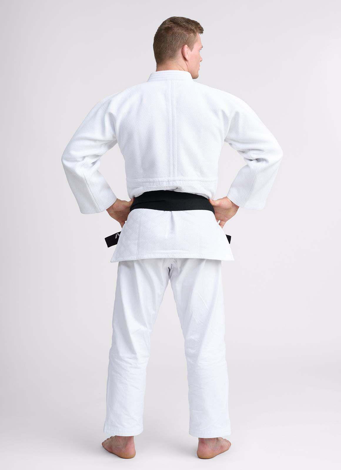 Judojacke IJF Ippon Gear ® Legend 2 weiß/blau/slim 145-205
