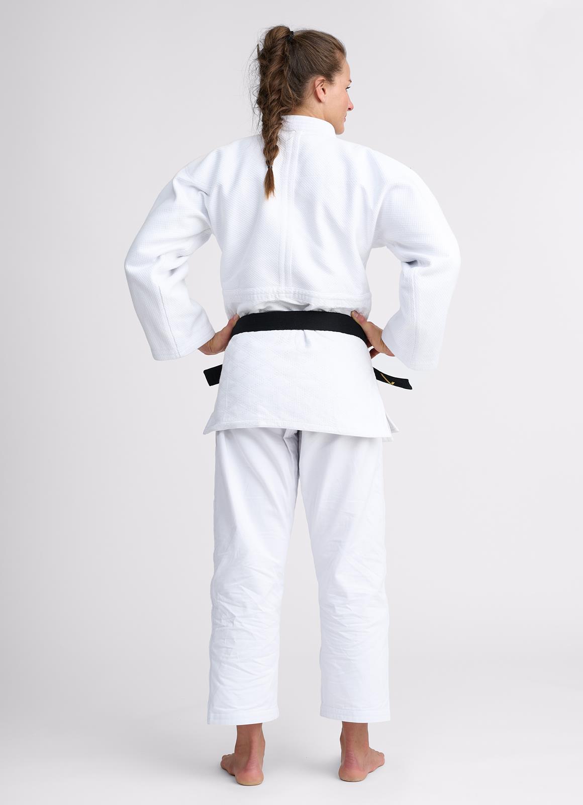 Judohose IJF Ippon Gear ® Legend 2 weiß/blau 145-205