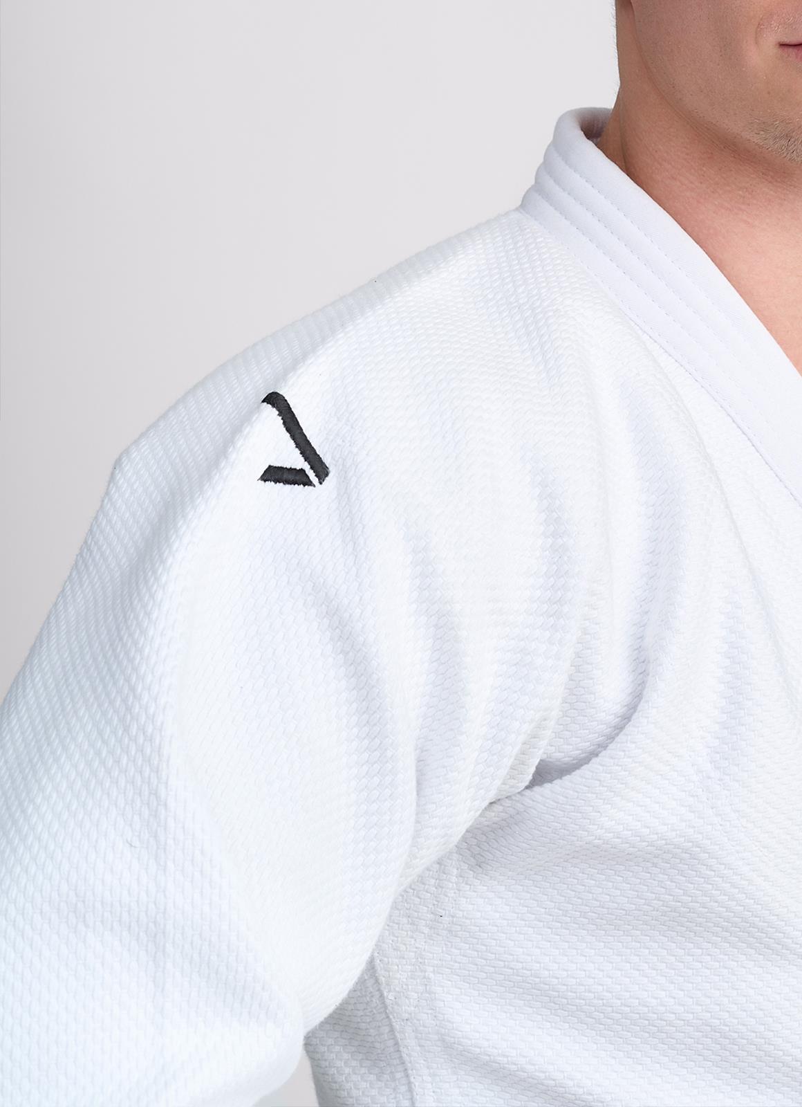 Judojacke IJF Ippon Gear® Olympic 2 weiß/blau/slim/ 145-200
