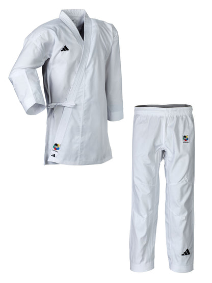 Karateanzug adidas® WKF  Kumite Fighter K220 DNA, weiß, 150-195
