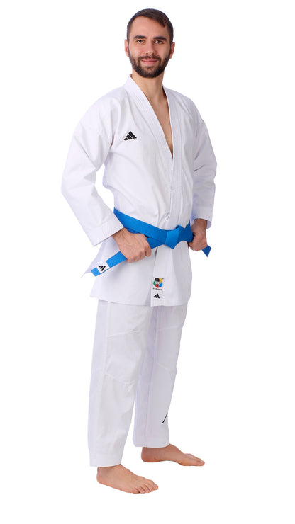 Karateanzug adidas® WKF  Kumite Fighter K220 DNA, weiß, 150-195