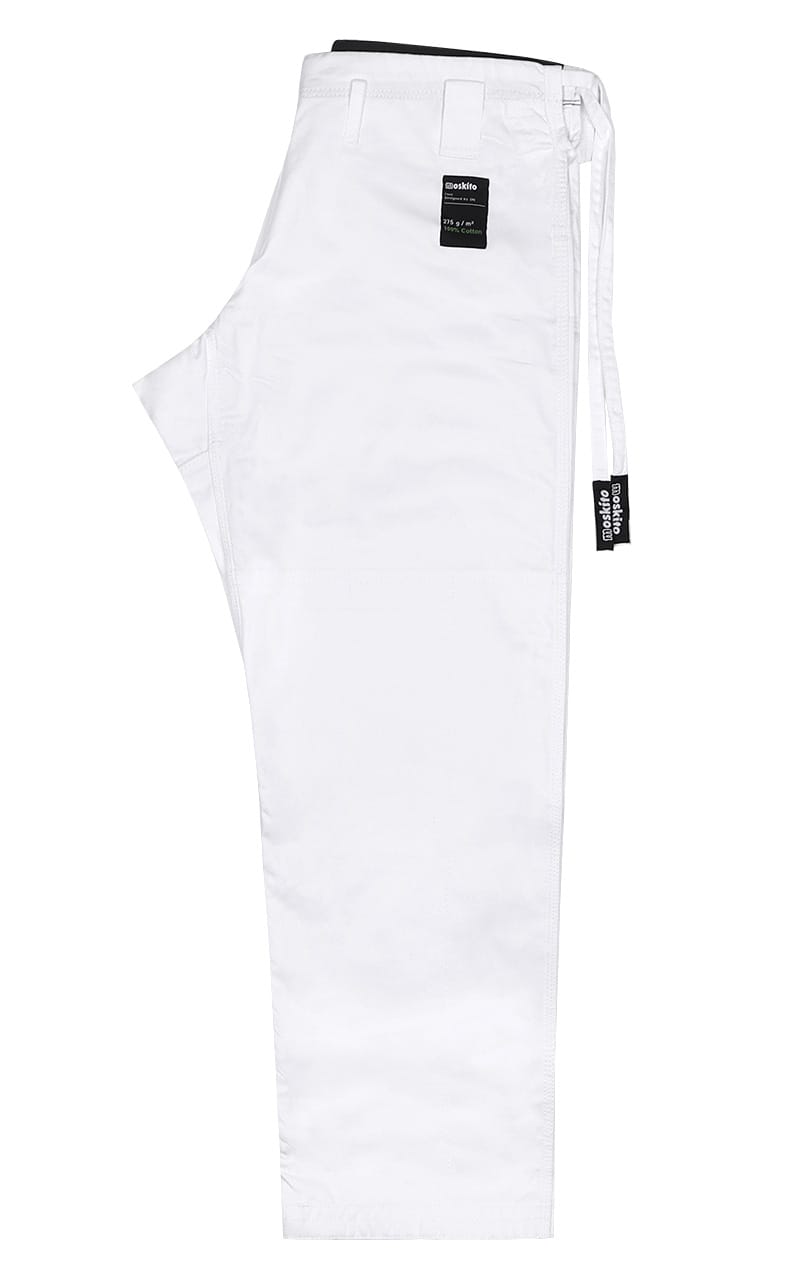 Judohose Moskito Slim Fit Dax ® 275 g/m² 140-200, weiß/blau